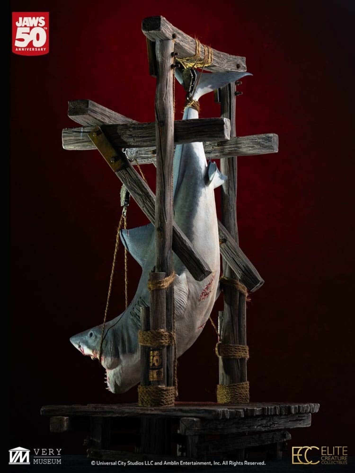 Elite Creature Collectibles - Jaws 1/12 Scale Maquette Statue