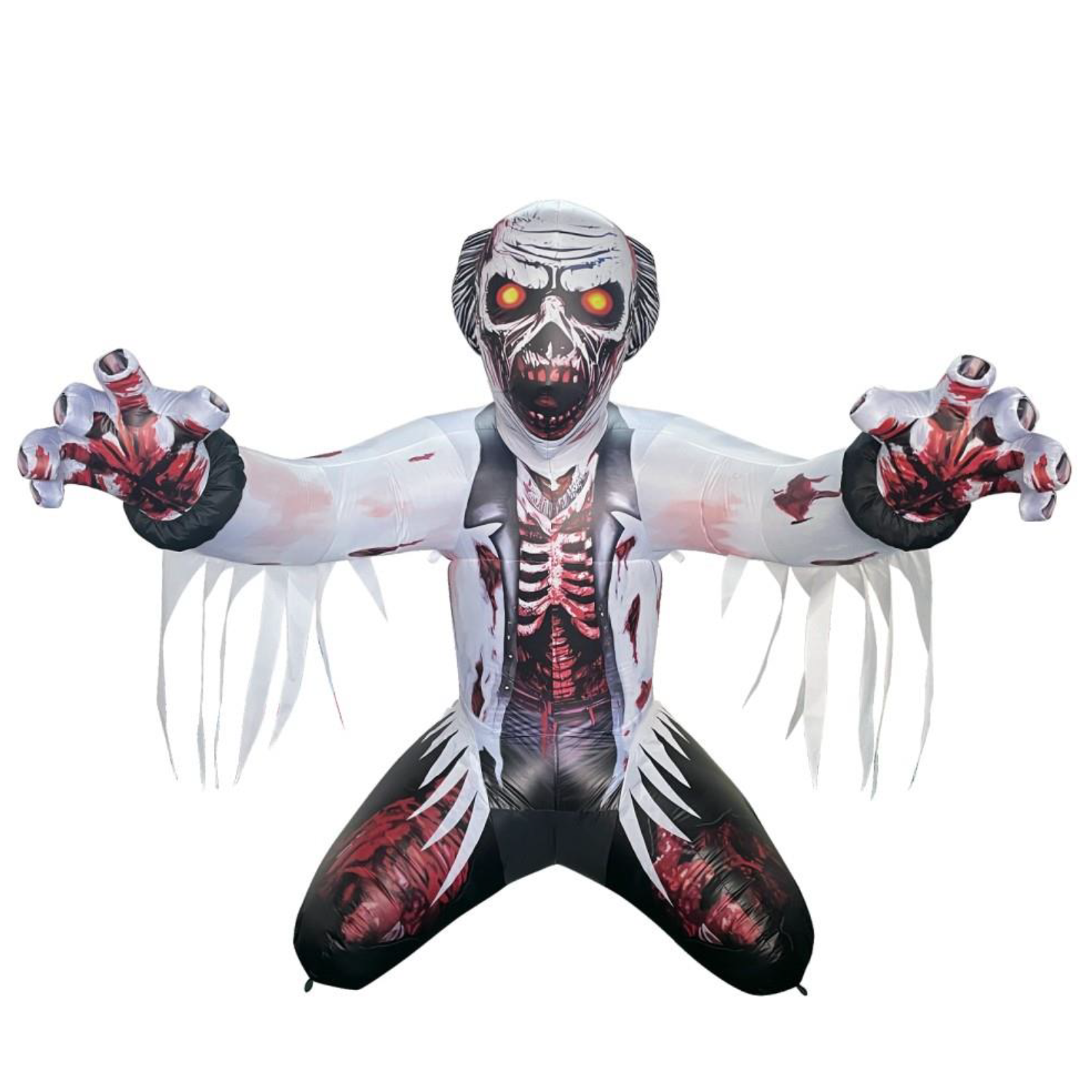 6ft Animated Halloween Inflatable Zombie