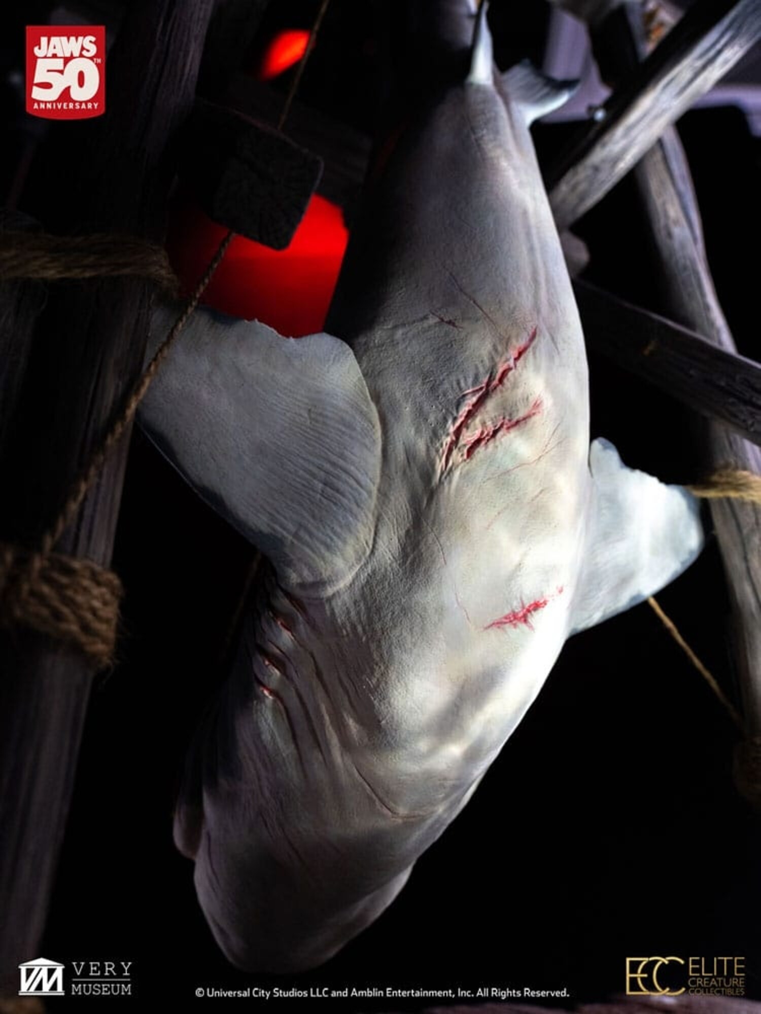 Elite Creature Collectibles - Jaws 1/12 Scale Maquette Statue