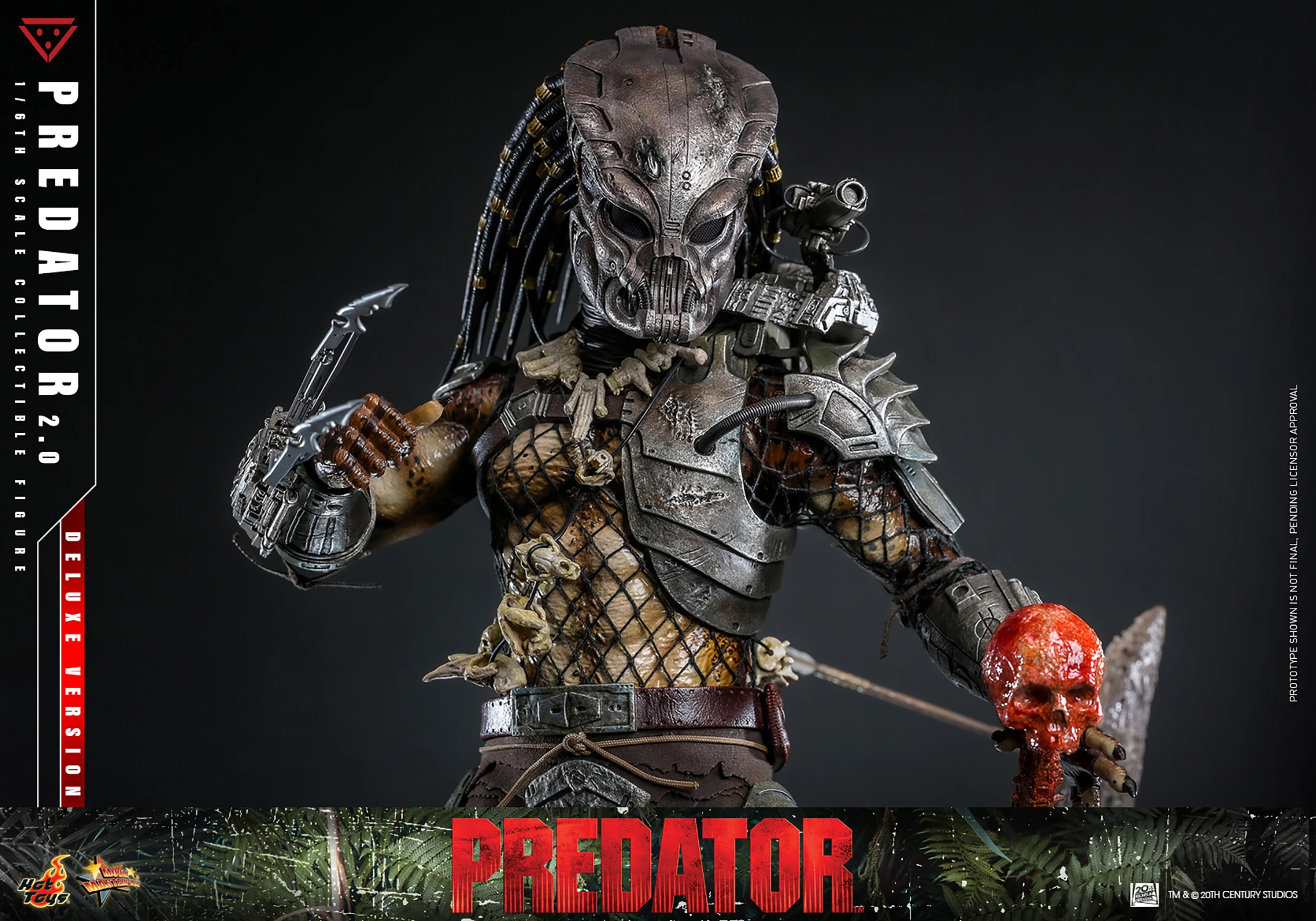 Hot Toys Predator - 2.0 Deluxe Edition 1/6 Scale Action Figure