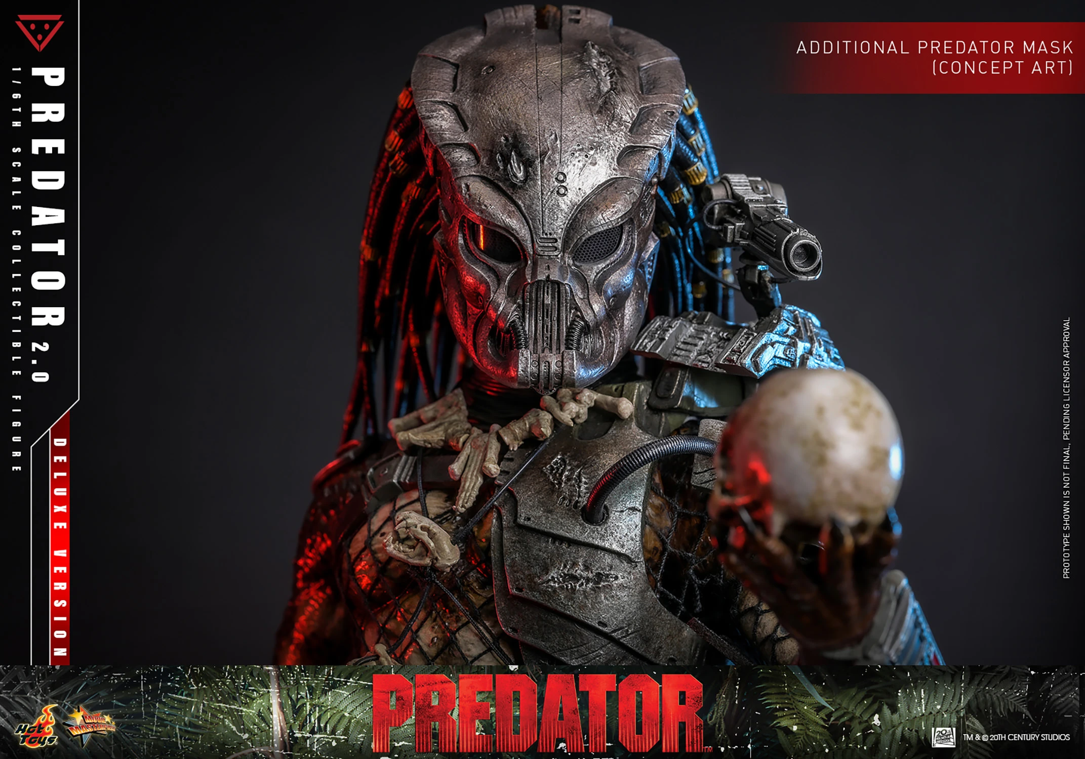 Hot Toys Predator - 2.0 Deluxe Edition 1/6 Scale Action Figure