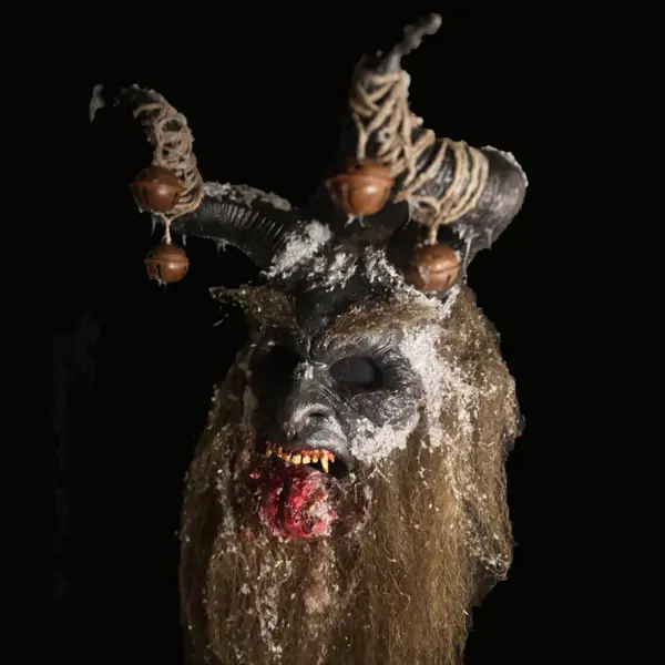 Krampus Mitternachtsmaske Kapuze