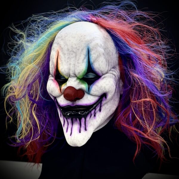 Silicone Scary Clown Mask