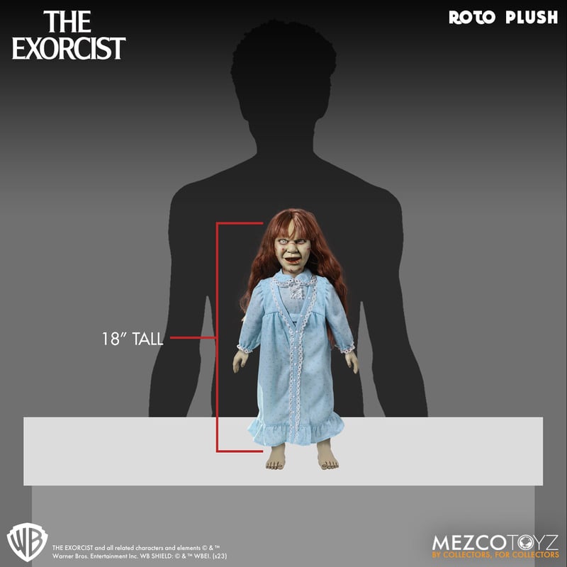 MEZCO The Exorcist - Regan Roto Plush Figure
