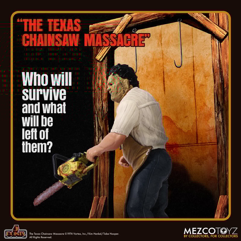 MEZCO 5 Points Texas Chainsaw Massacre (1974) - Leatherface Deluxe Action Figure