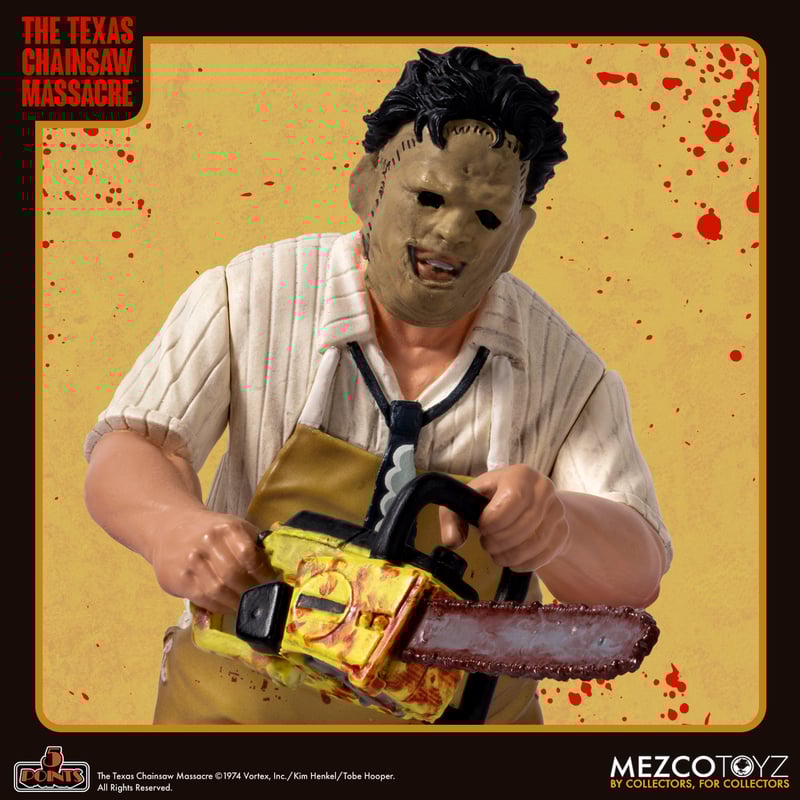 MEZCO 5 Points Texas Chainsaw Massacre (1974) - Leatherface Deluxe Action Figure