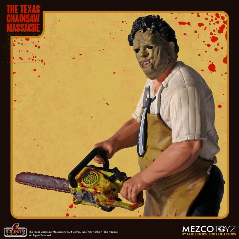 MEZCO 5 Points Texas Chainsaw Massacre (1974) - Leatherface Deluxe Action Figure