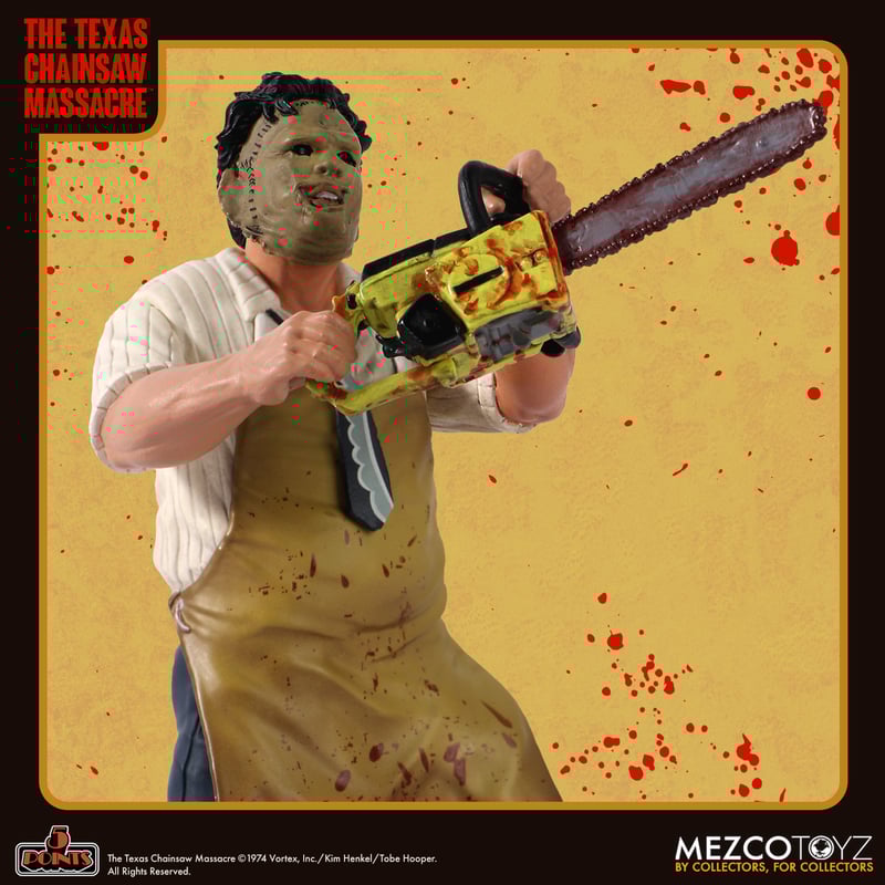 MEZCO 5 Points Texas Chainsaw Massacre (1974) - Leatherface Deluxe Action Figure