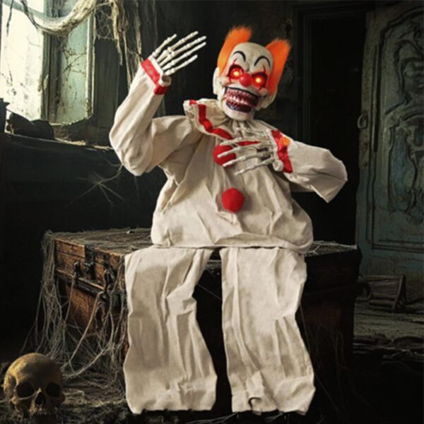 Shaking Clown Halloween Prop