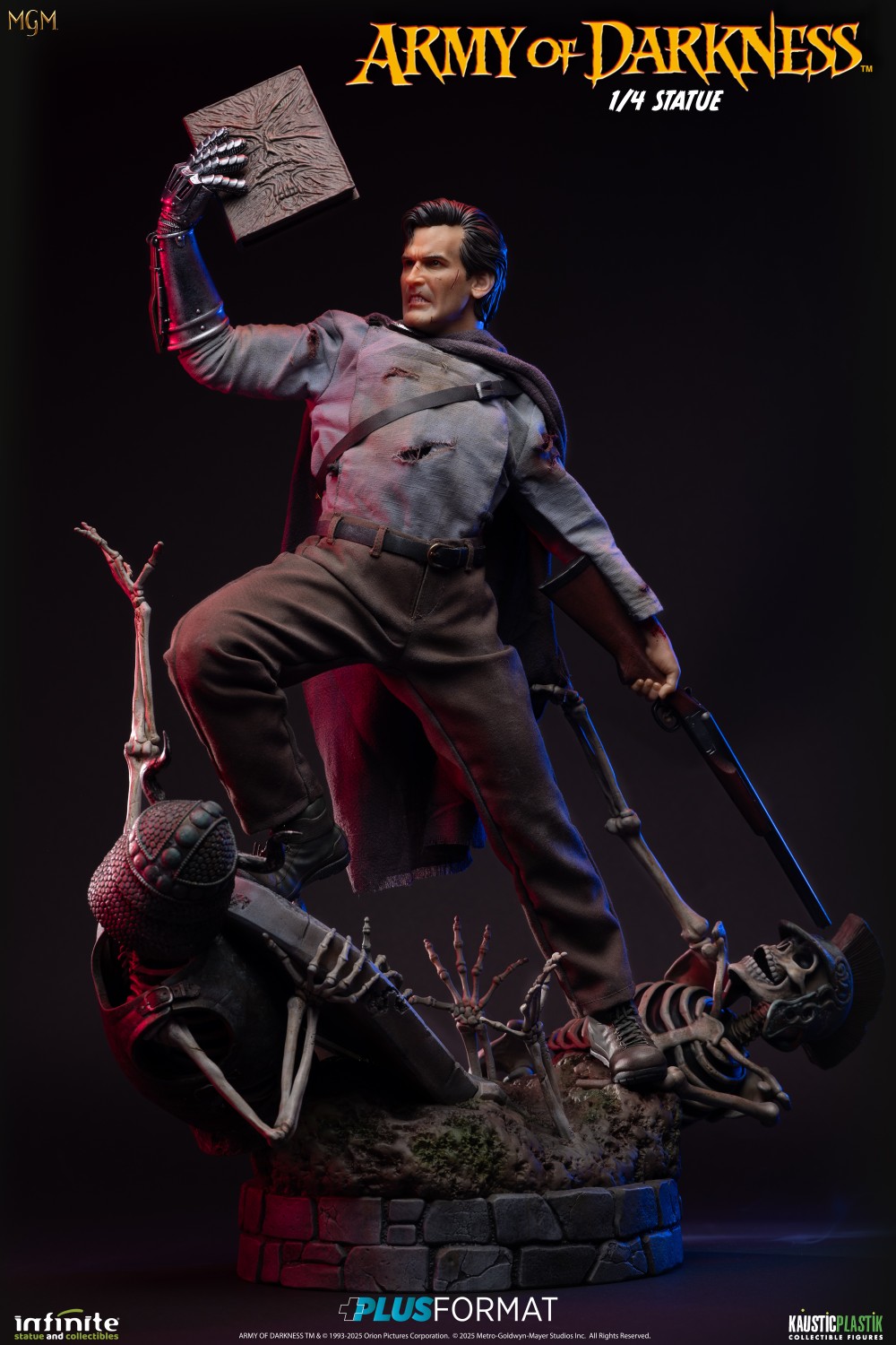 Infinite Statue - Army of Darkness Ash Plus Format 1/4 Scale