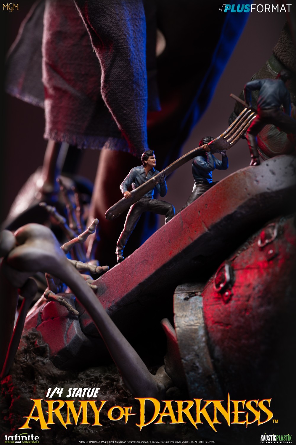 Infinite Statue - Army of Darkness Ash Plus Format 1/4 Scale