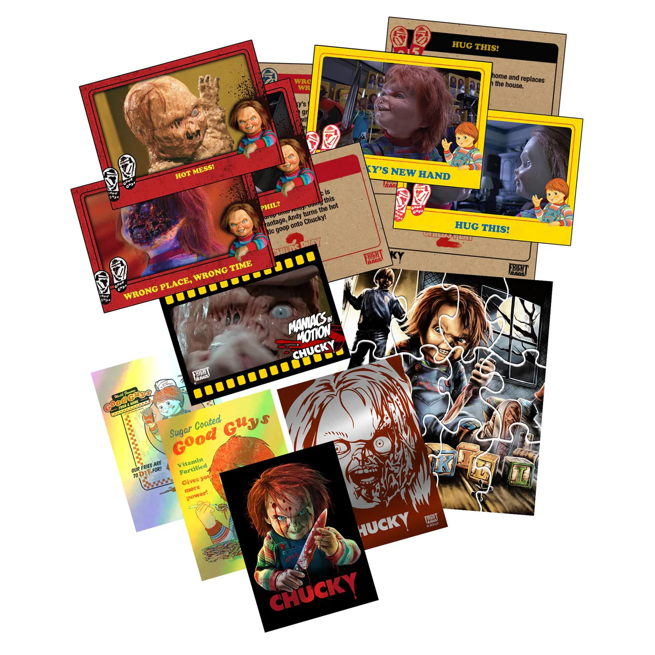 Fright Rags - Child's Play Chucky Good Guys Trading Photo Cards