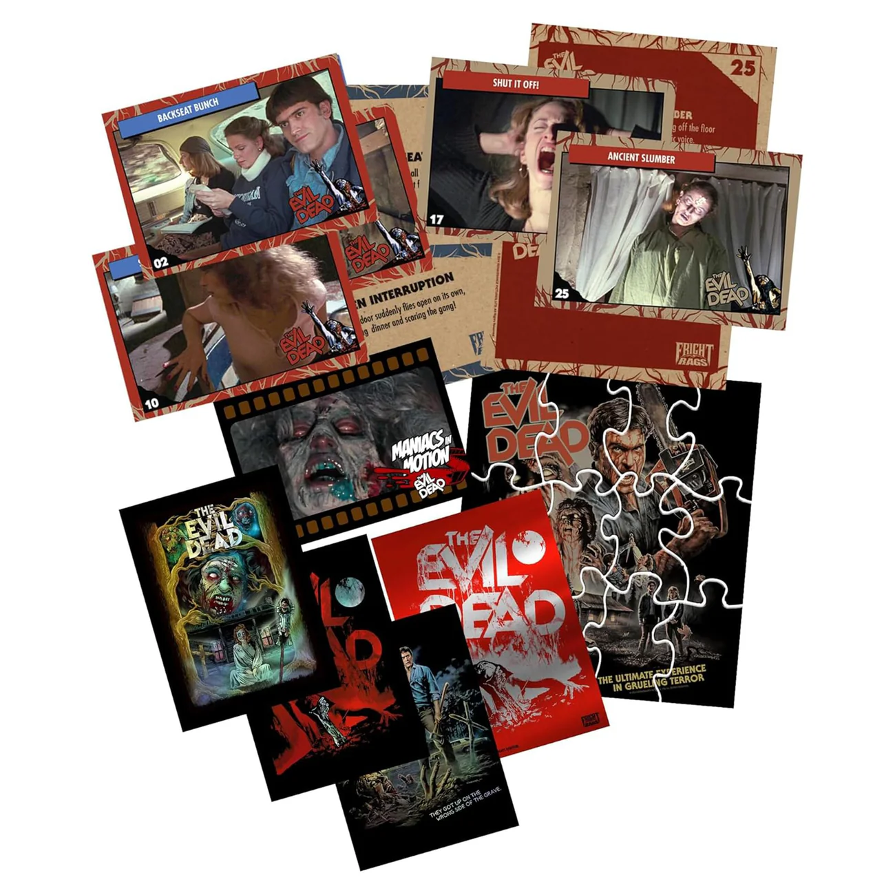 Fright Rags - The Evil Dead Official Trading Photo Cards