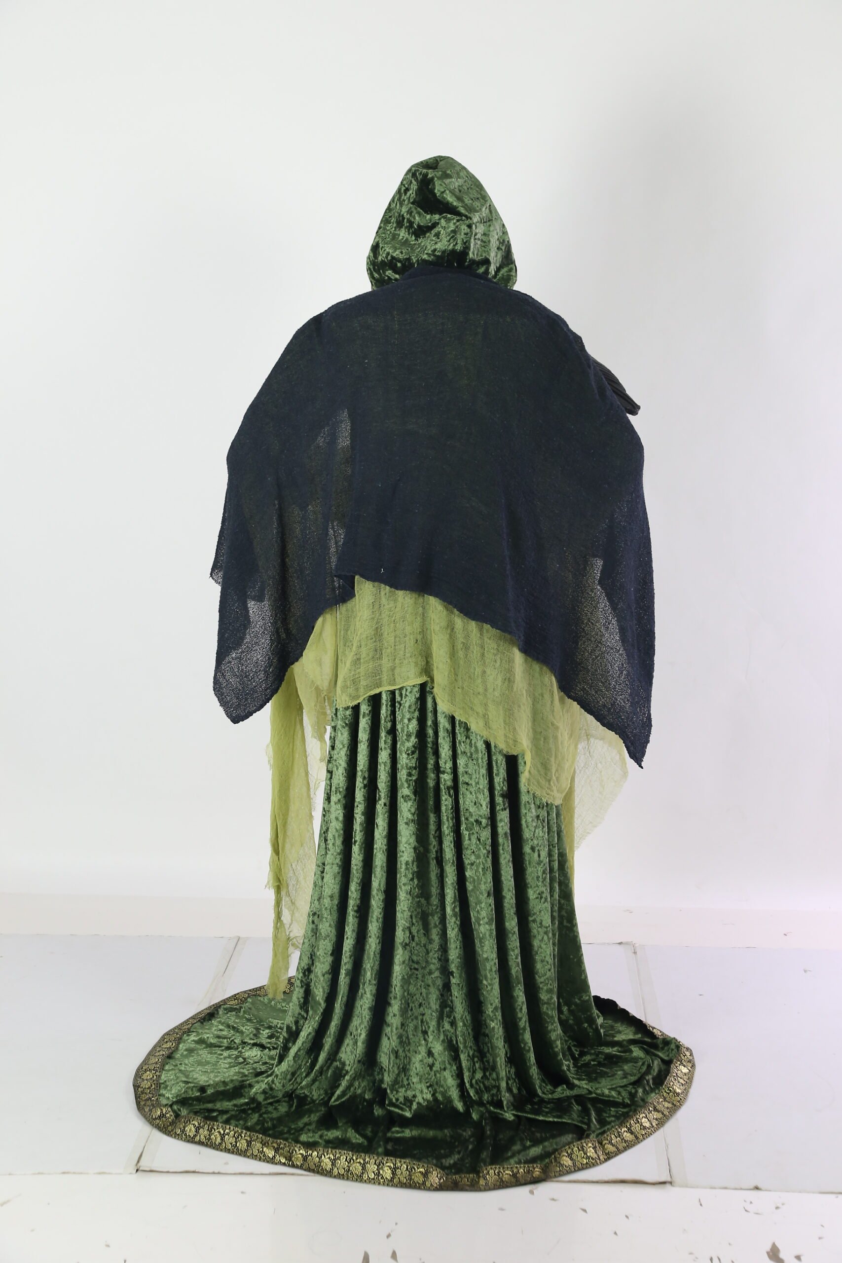 5.5ft Forest Witch Animated Halloween Prop