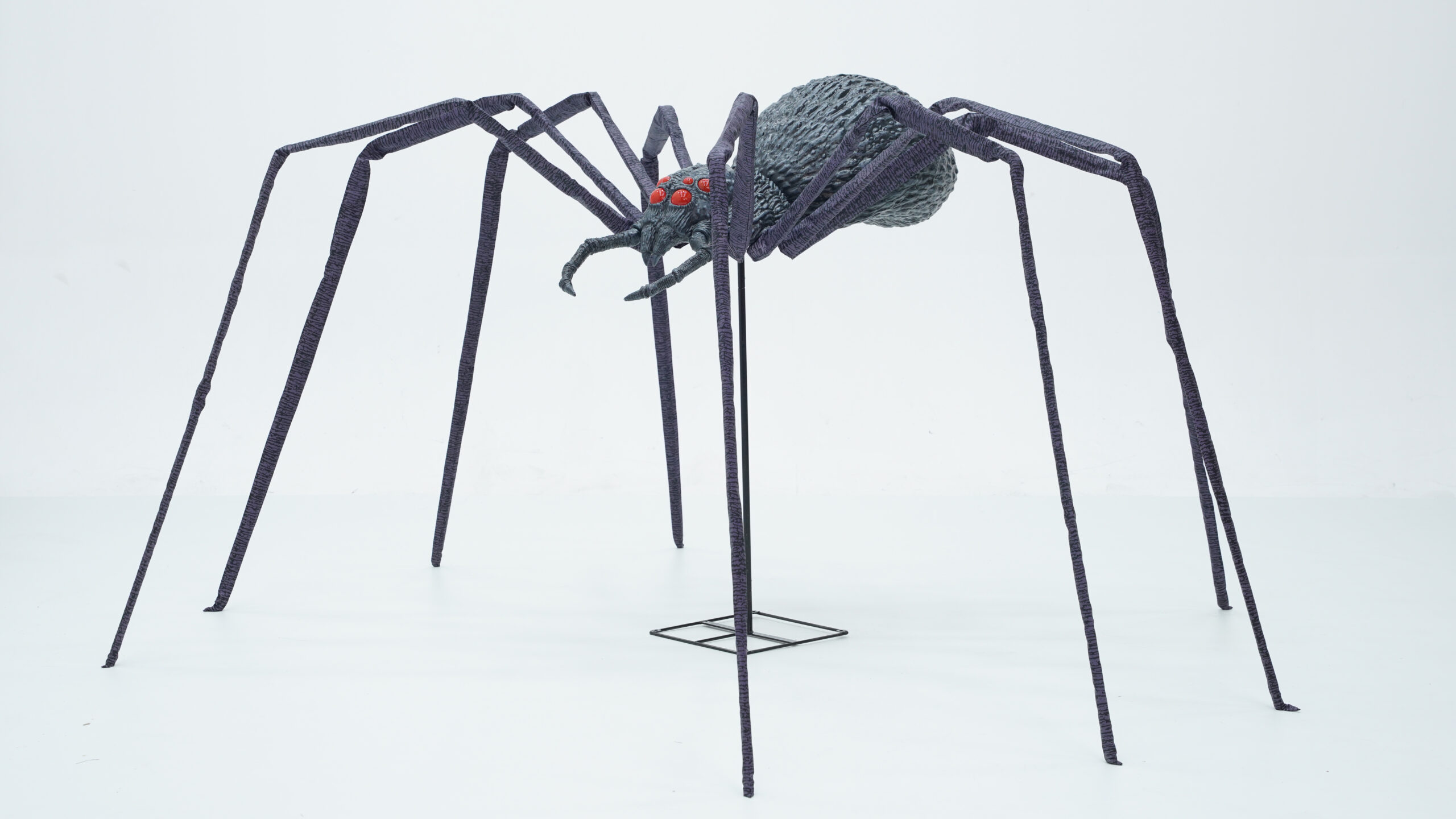 2.5 m GIANT Light Up Spider with Sound Halloween Prop