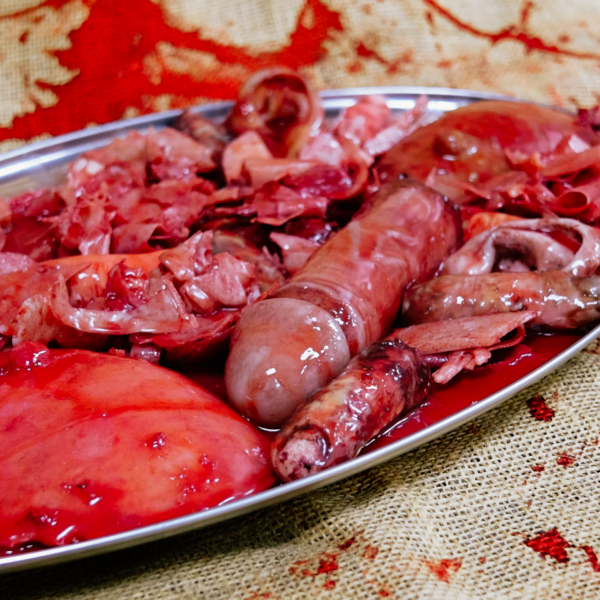 Gore Plate - Beladene Wurst & Püree