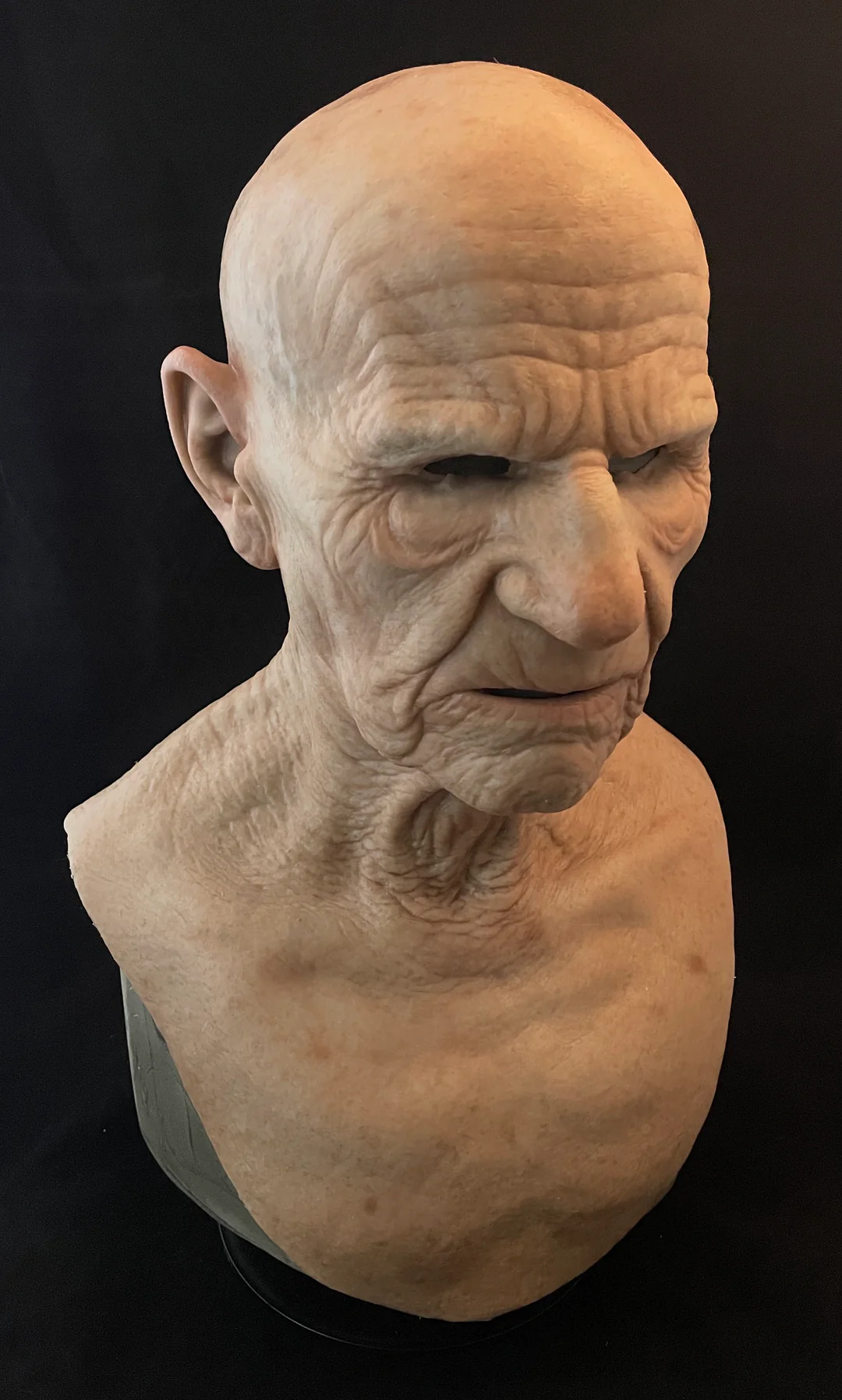 Silicone Old Man Mask - The Prune