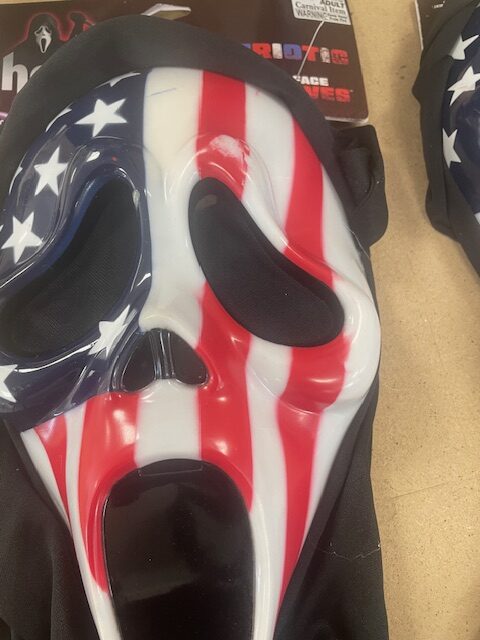 USA Flag Ghostface Mask (IMPERFECT)