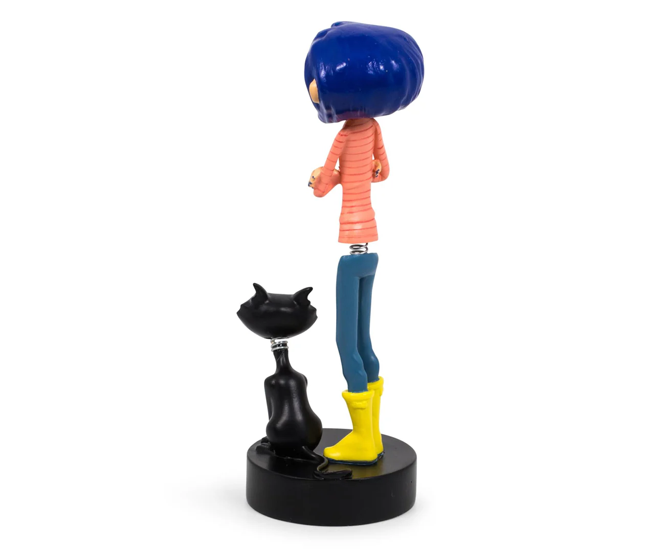 Coraline with Cat PVC 6.5 Inch Bobble Figure