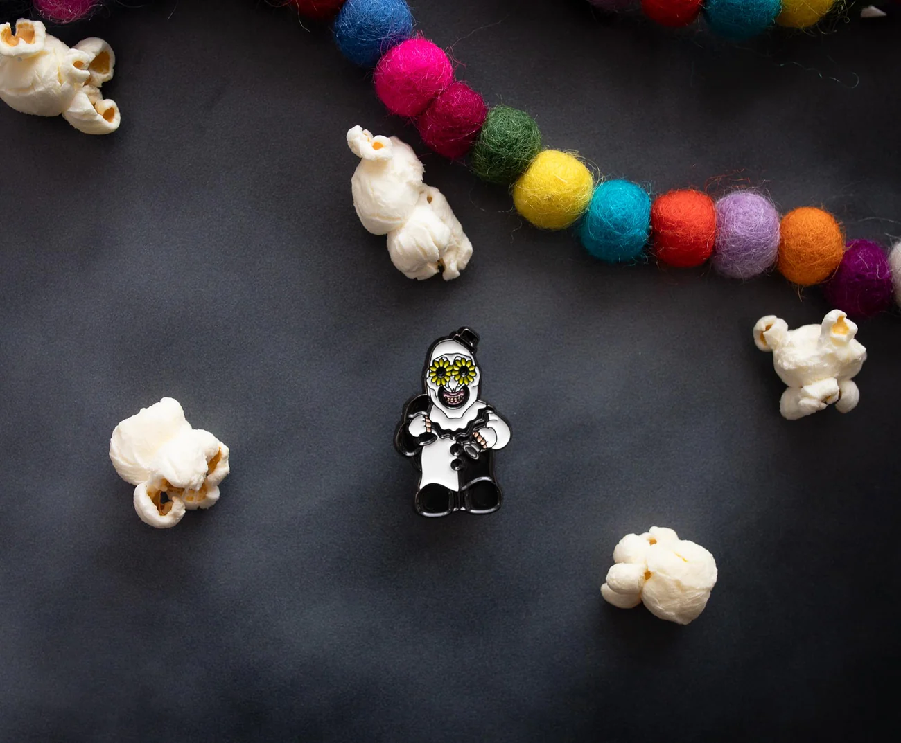 Terrifier 2 Art The Clown Enamel Pin