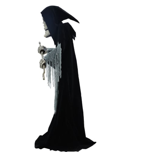 8.5ft Giant Reaper with Scythe Animated Halloween Prop