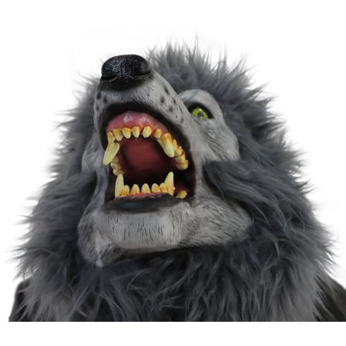 7ft Towering Werewolf Animated Halloween Prop