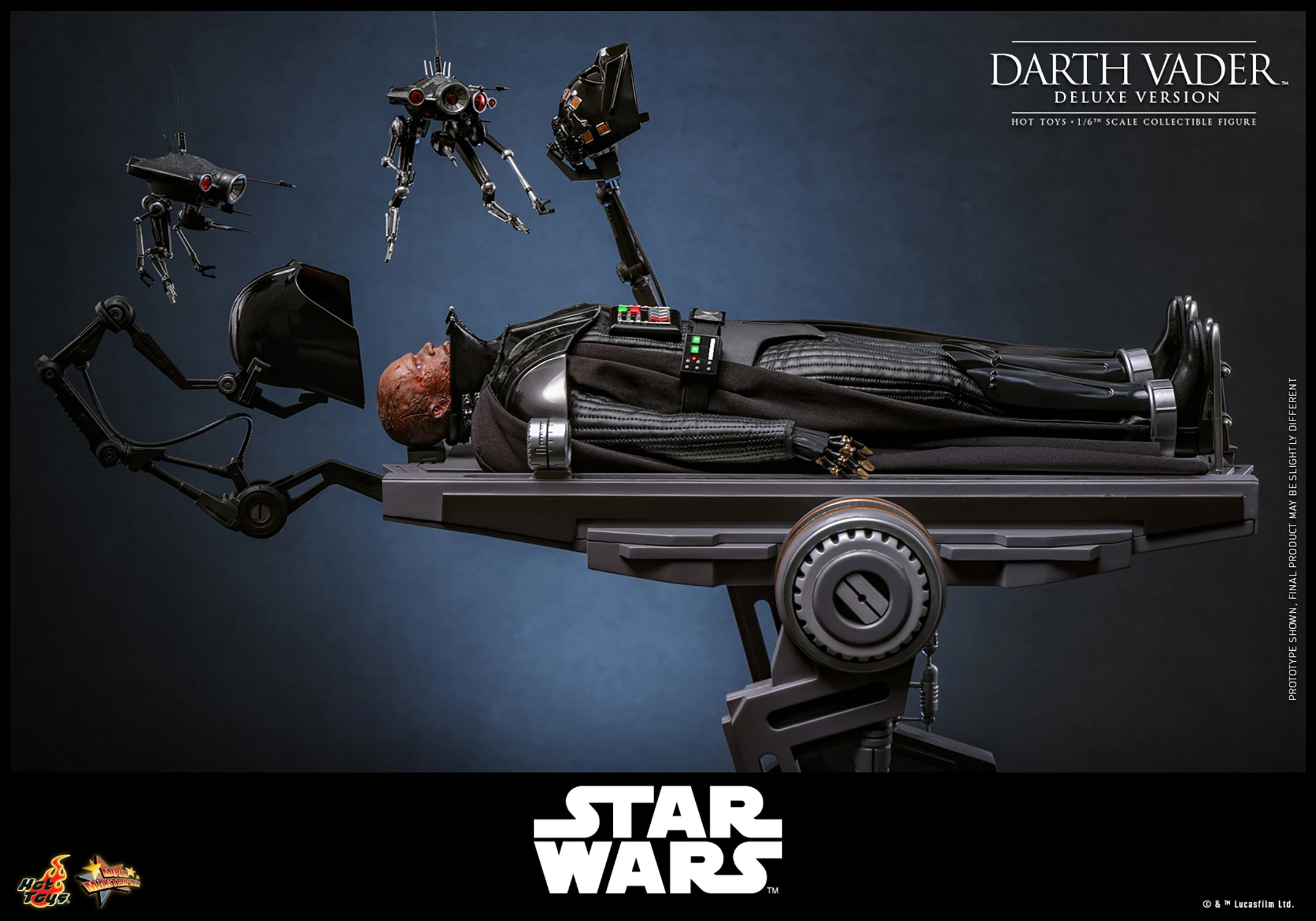 Hot Toys Star Wars Episode III Revenge of the Sith - Darth Vader Deluxe Edition 1/6 Scale Action Figure