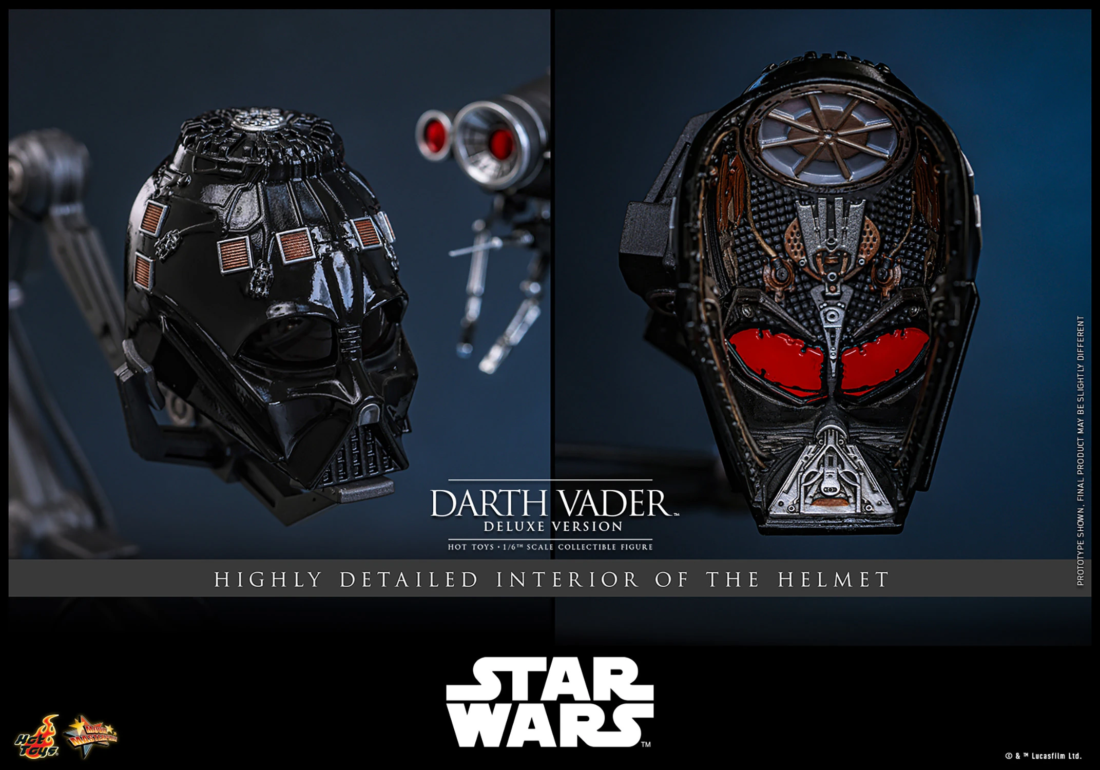 Hot Toys Star Wars Episode III Revenge of the Sith - Darth Vader Deluxe Edition 1/6 Scale Action Figure