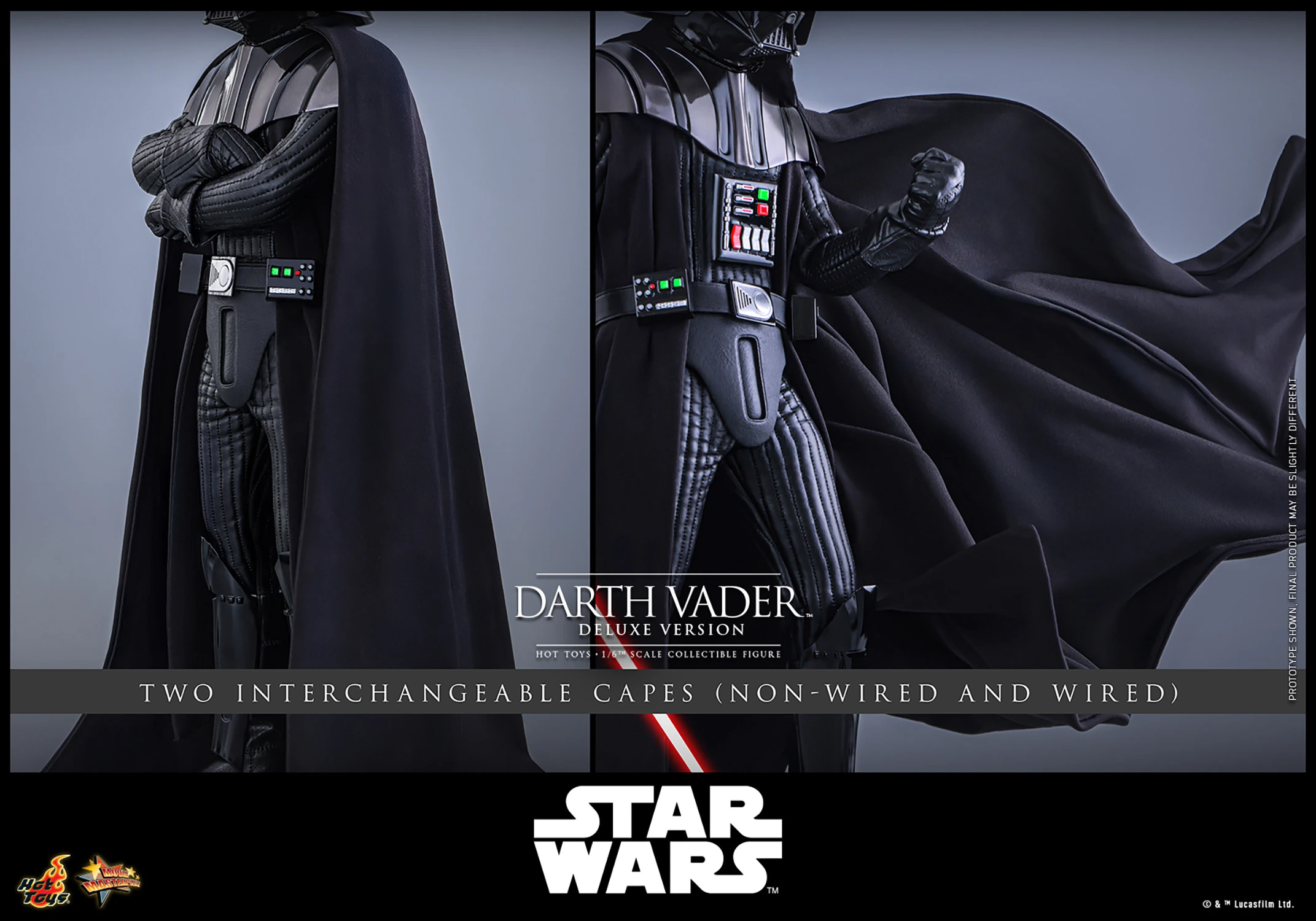 Hot Toys Star Wars Episode III Revenge of the Sith - Darth Vader Deluxe Edition 1/6 Scale Action Figure