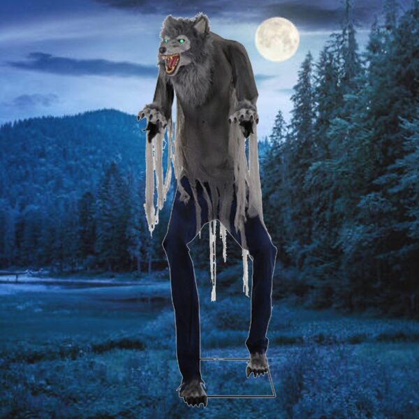 Werewolf Animated Halloween Prop