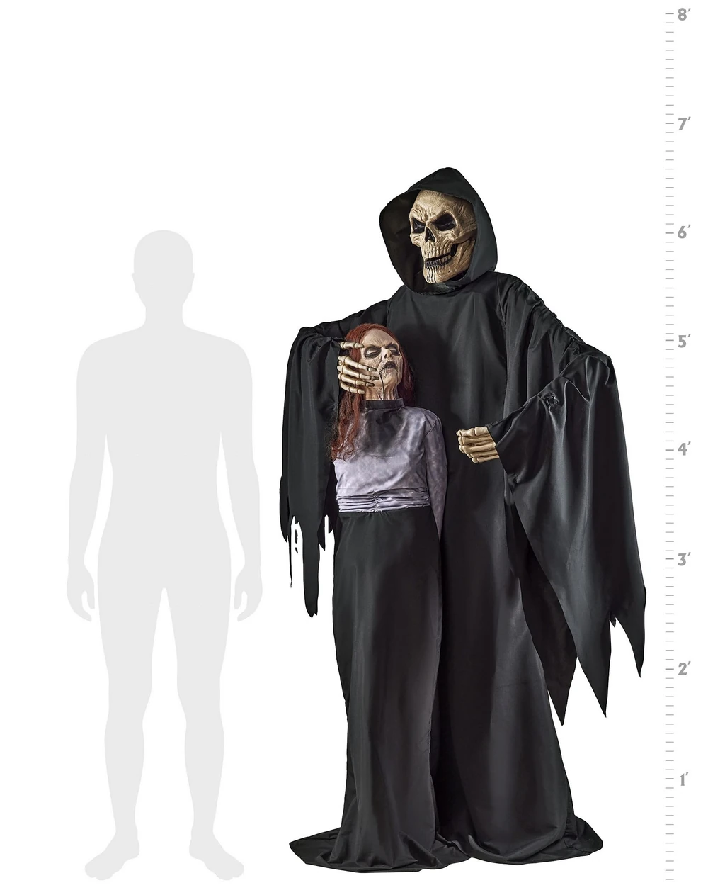 6.5ft The Black Heart Animatronic (Spirit Halloween)