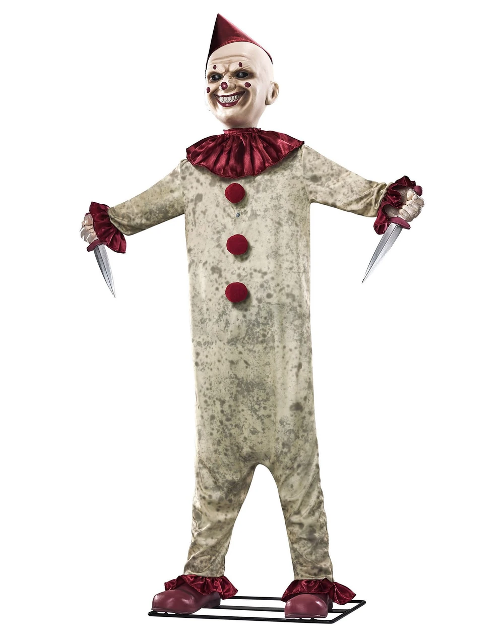 4.9ft Dagger Mike Clown Animatronic (Spirit Halloween)
