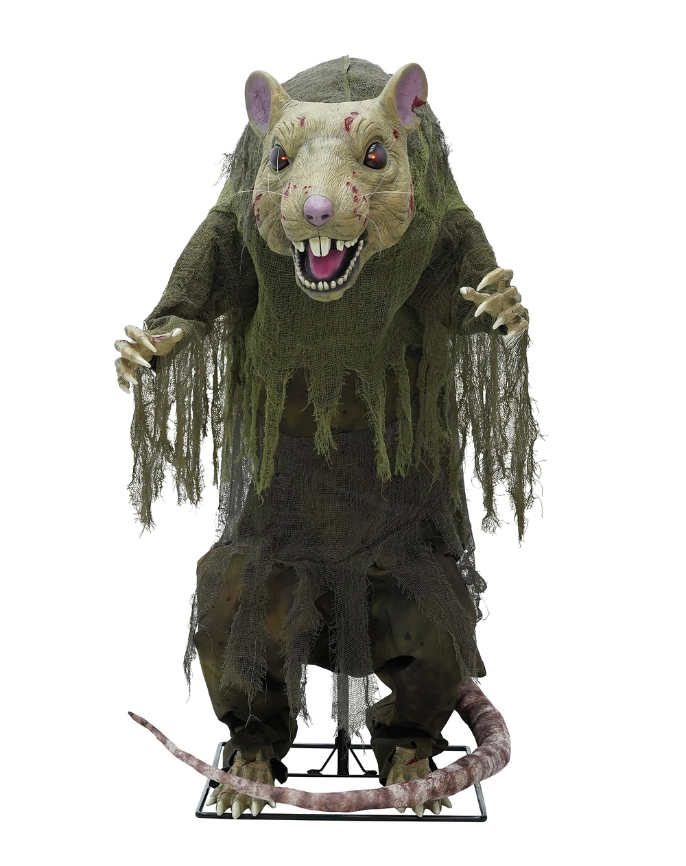 4ft 2in Mutant Sewer Rat Animatronic (Spirit Halloween)