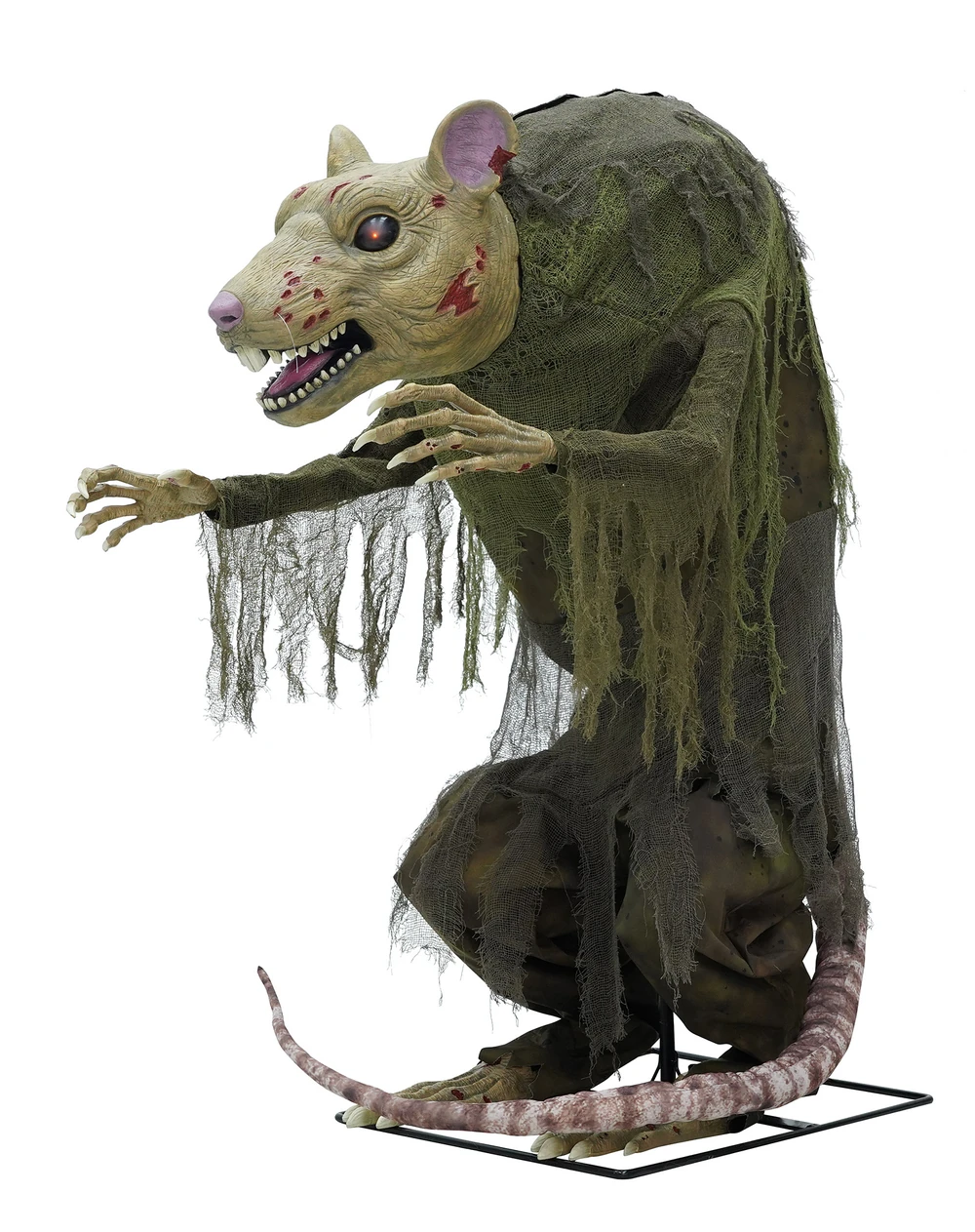 4ft 2in Mutant Sewer Rat Animatronic (Spirit Halloween)