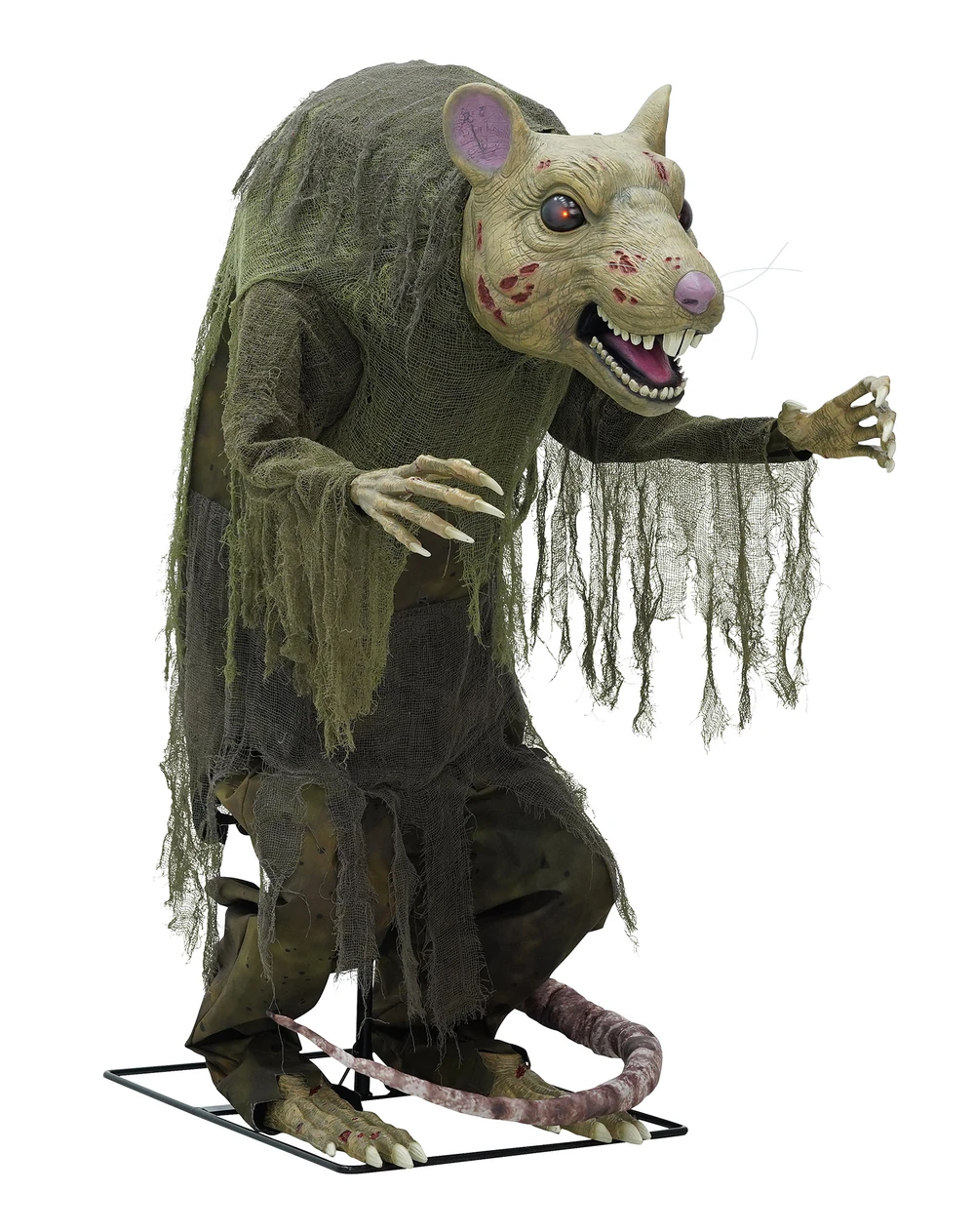 4ft 2in Mutant Sewer Rat Animatronic (Spirit Halloween)