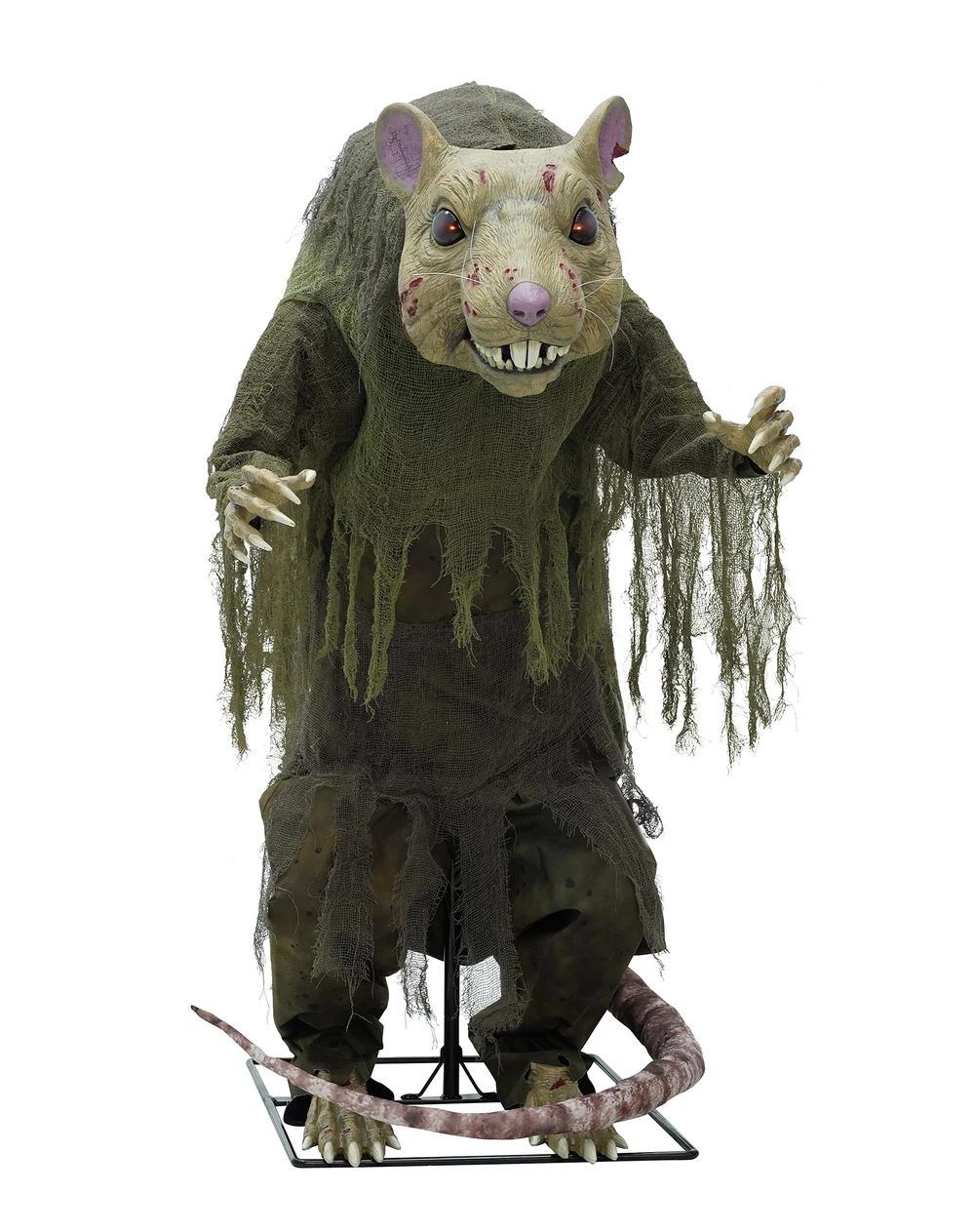 4ft 2in Mutant Sewer Rat Animatronic (Spirit Halloween)
