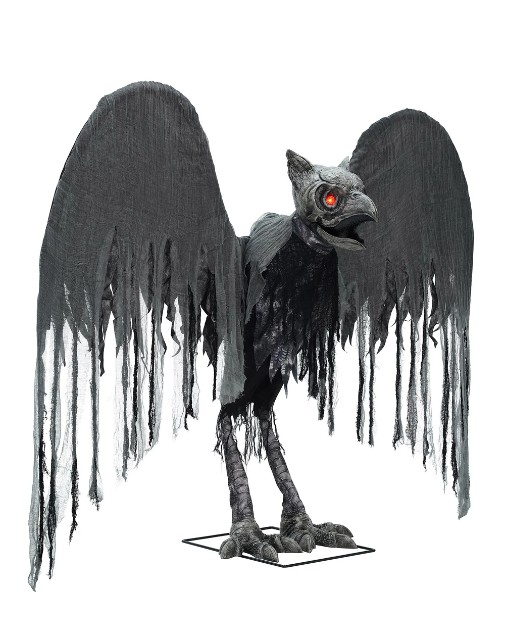 6ft Demon Night Owl Animated Halloween Prop (Spirit Halloween)