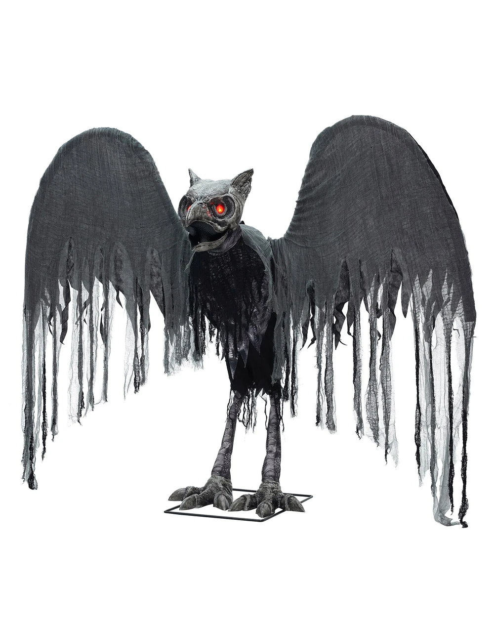 6ft Demon Night Owl Animated Halloween Prop (Spirit Halloween)