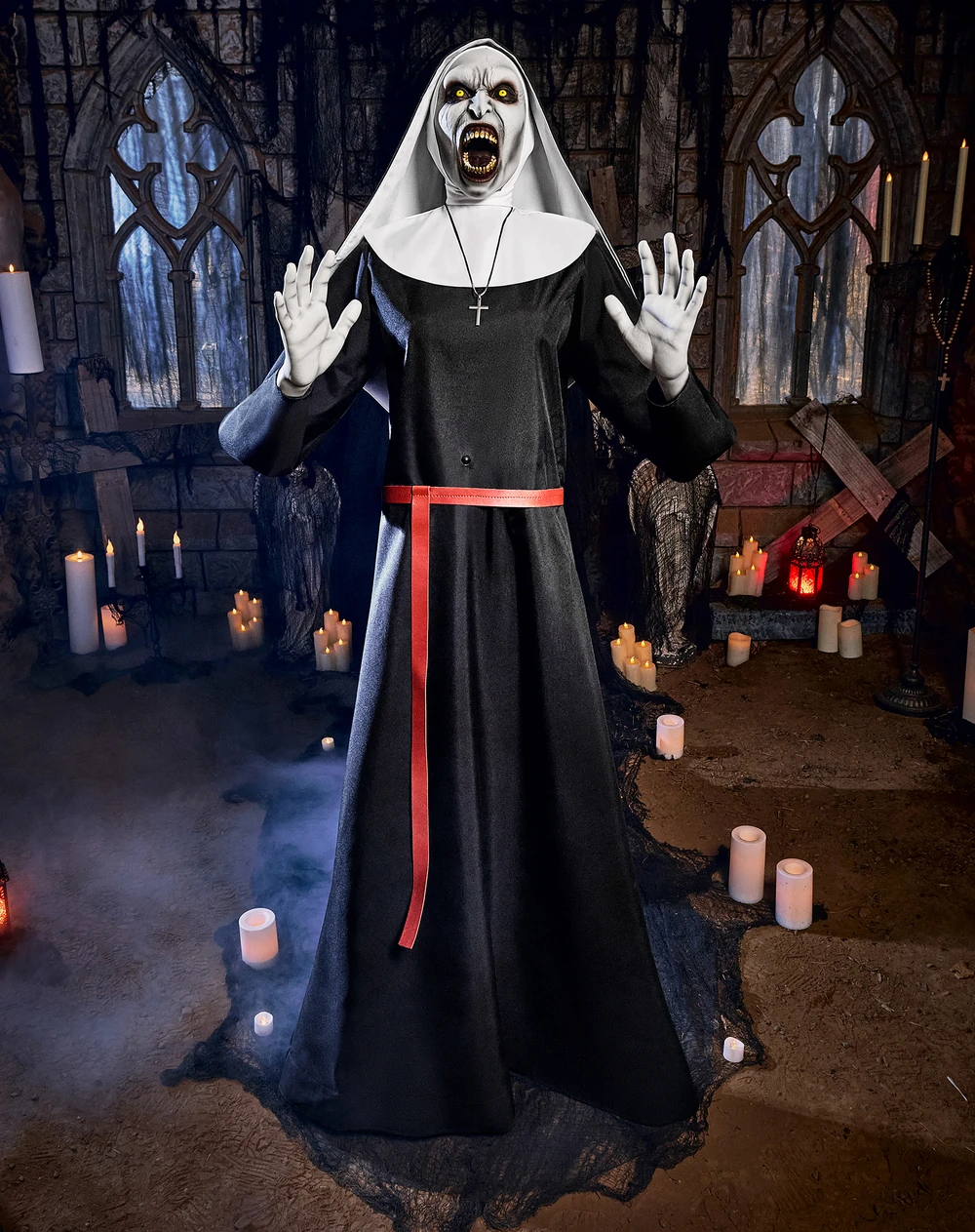 5.8ft Valak The Nun Halloween Animatronic (Spirit Halloween)