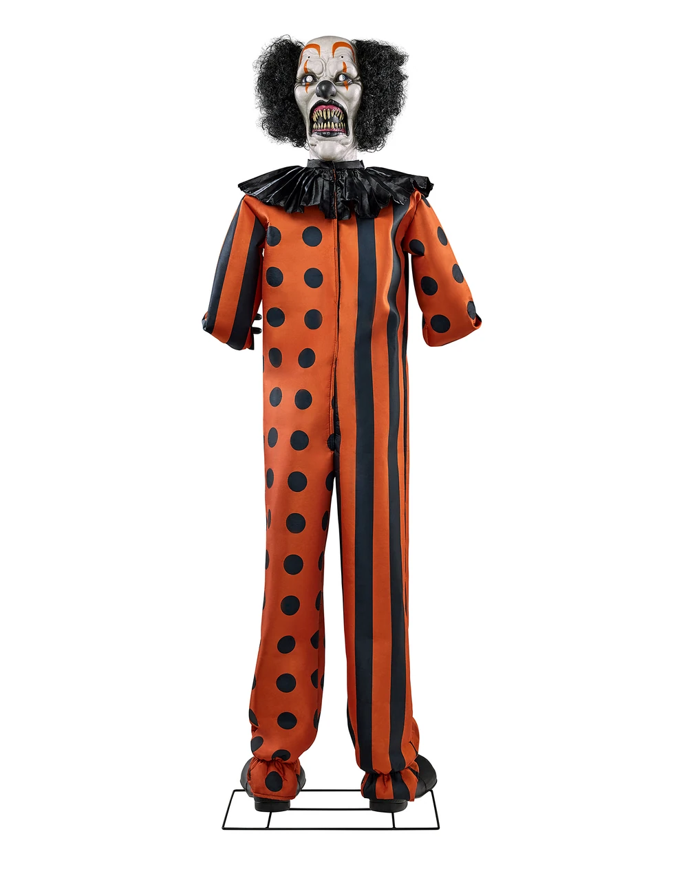 6ft Two Faced Teddy Clown Halloween Animatronic (Spirit Halloween)