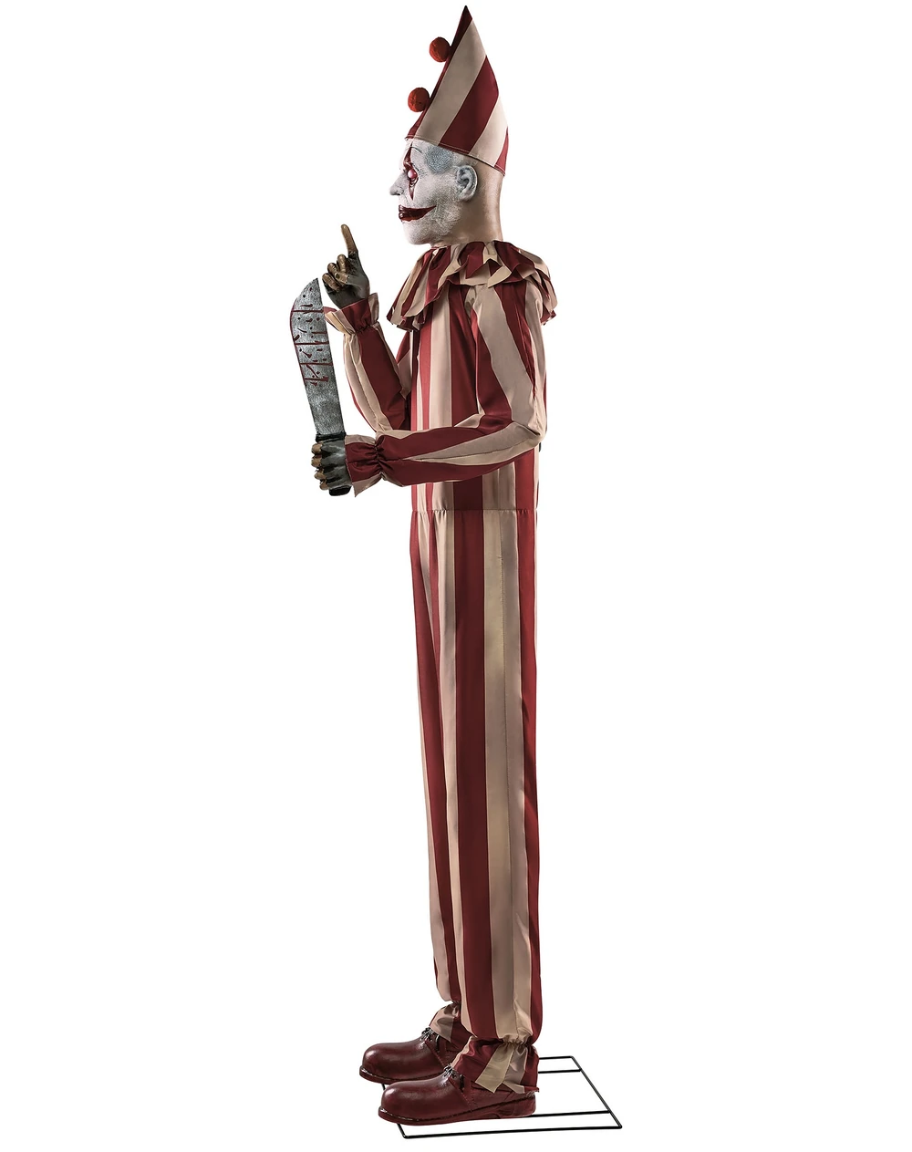6.9ft Silent & Deadly Clown Animatronic (Spirit Halloween)