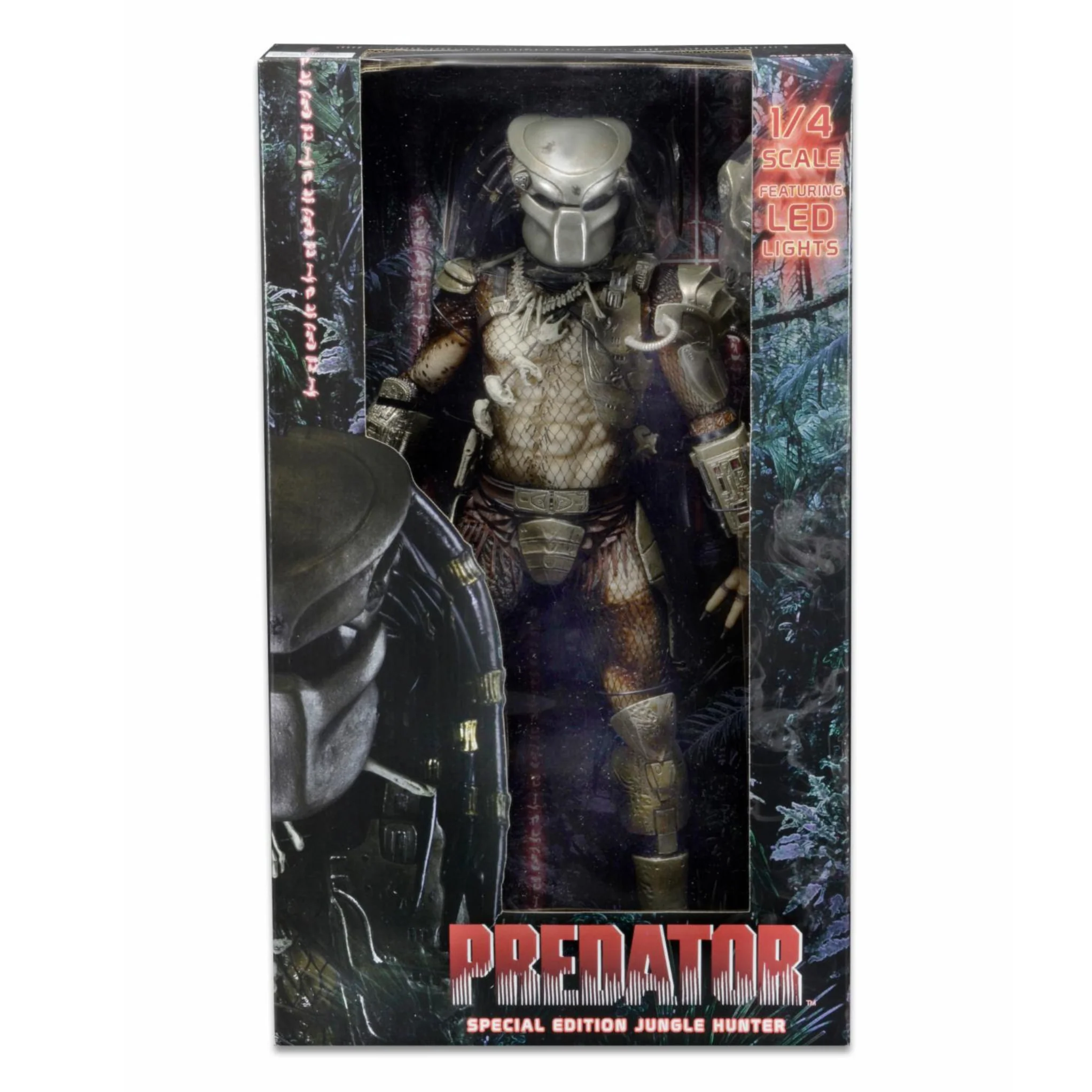 NECA Predator - Jungle Hunter Predator with LED Lights 1/4 Scale Action Figure
