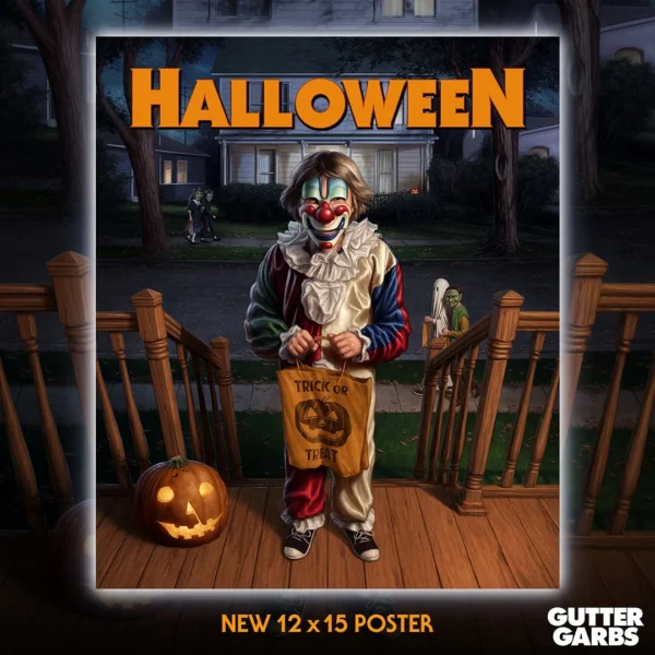 Gutter Garbs Horror Poster - Halloween: Süßes oder Saures 1963