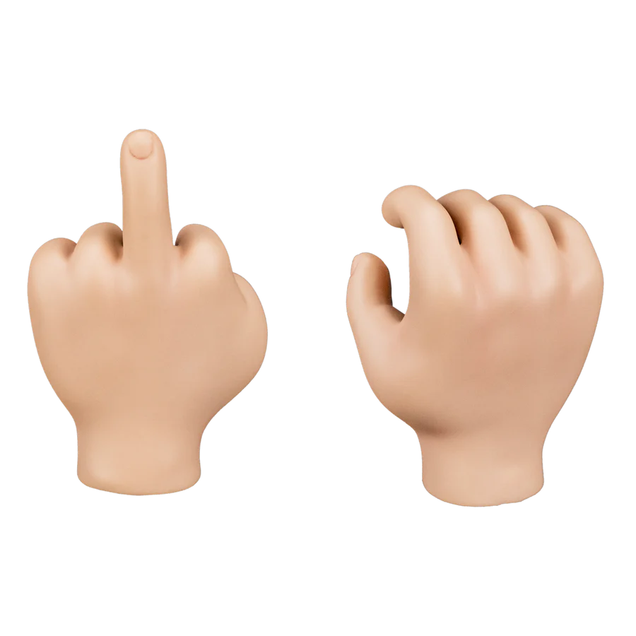 Rude Lil' Dude Ultimate Doll Hands