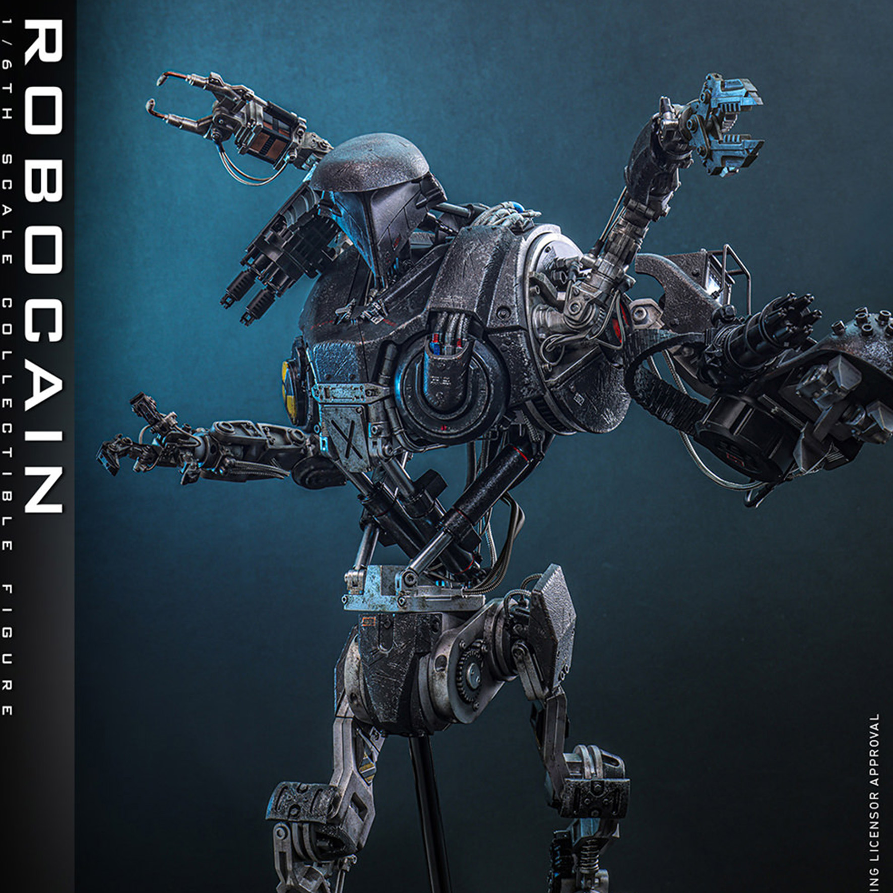 Hot Toys RoboCop 2 - RoboCain 1/6 Scale Action Figure
