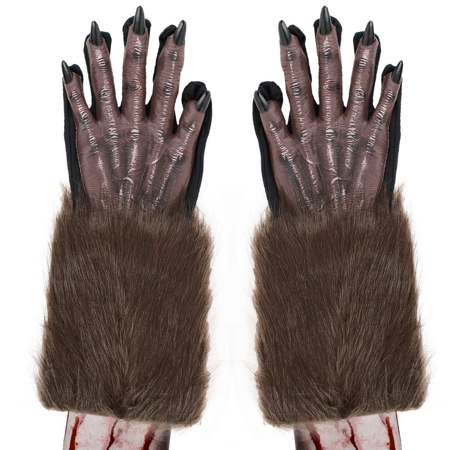 Brown Werewolf Gloves