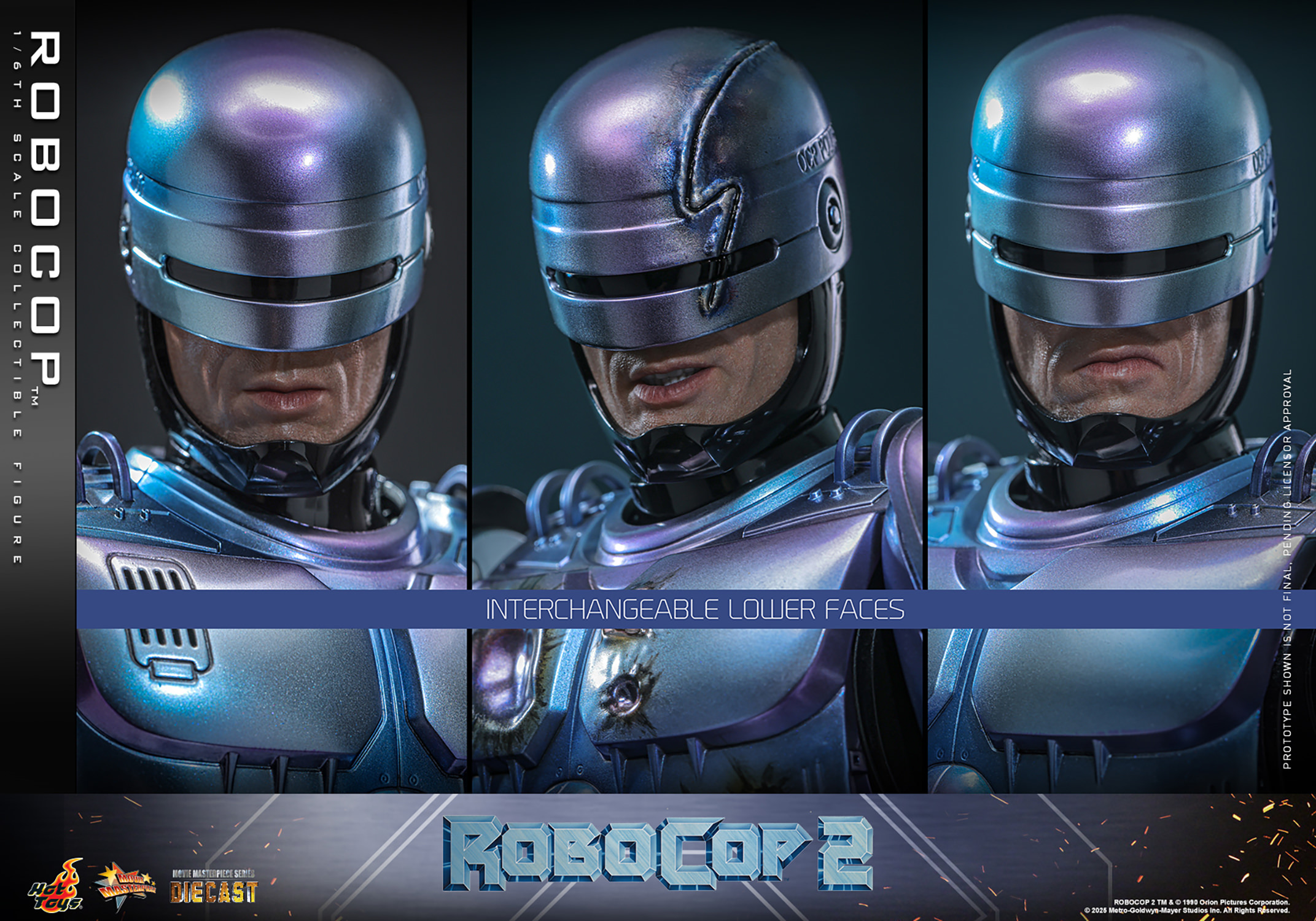 Hot Toys RoboCop 2 - RoboCop 1/6 Scale Action Figure