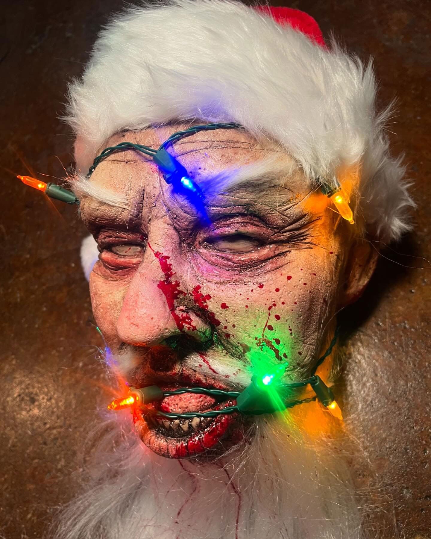 Severed Santa Head