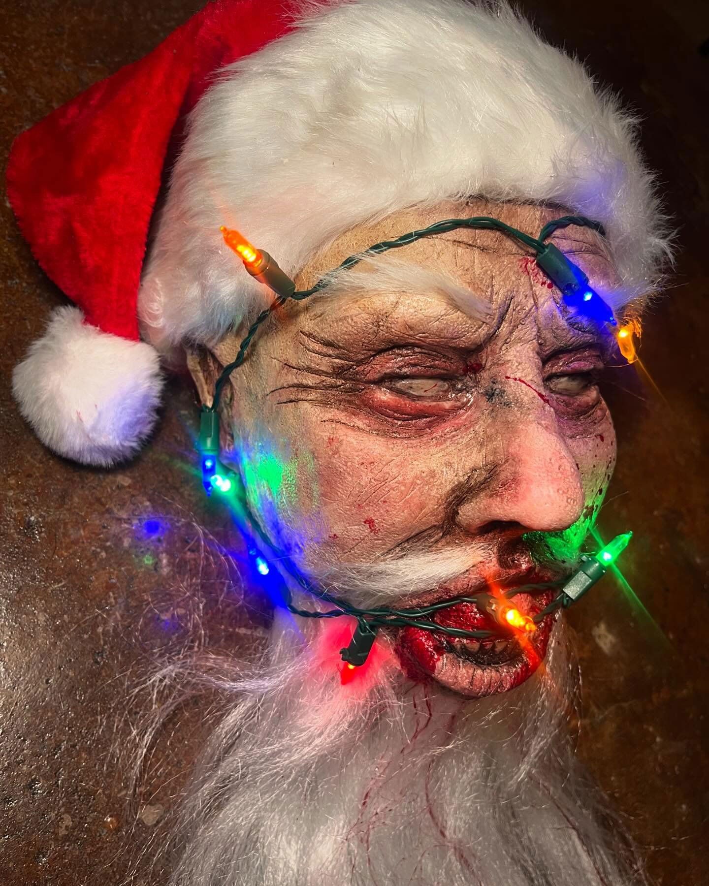 Severed Santa Head