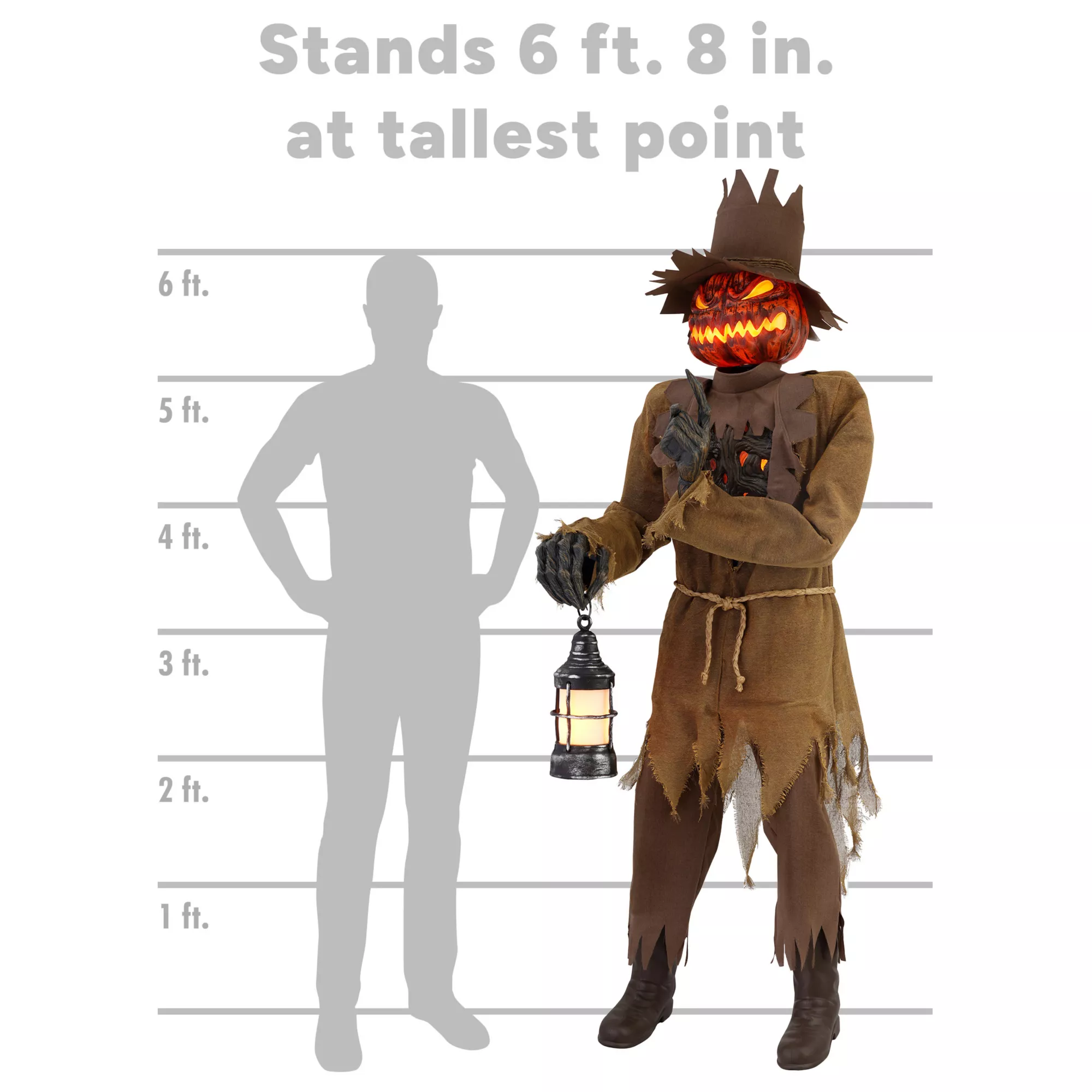 6.7ft Lantern Keeper Animatronic (Spirit Halloween)